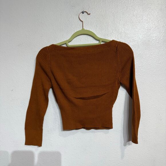 Free People Glazed Ginger Floyd Wrap Top Sz XS NWT - Picture 9 of 12